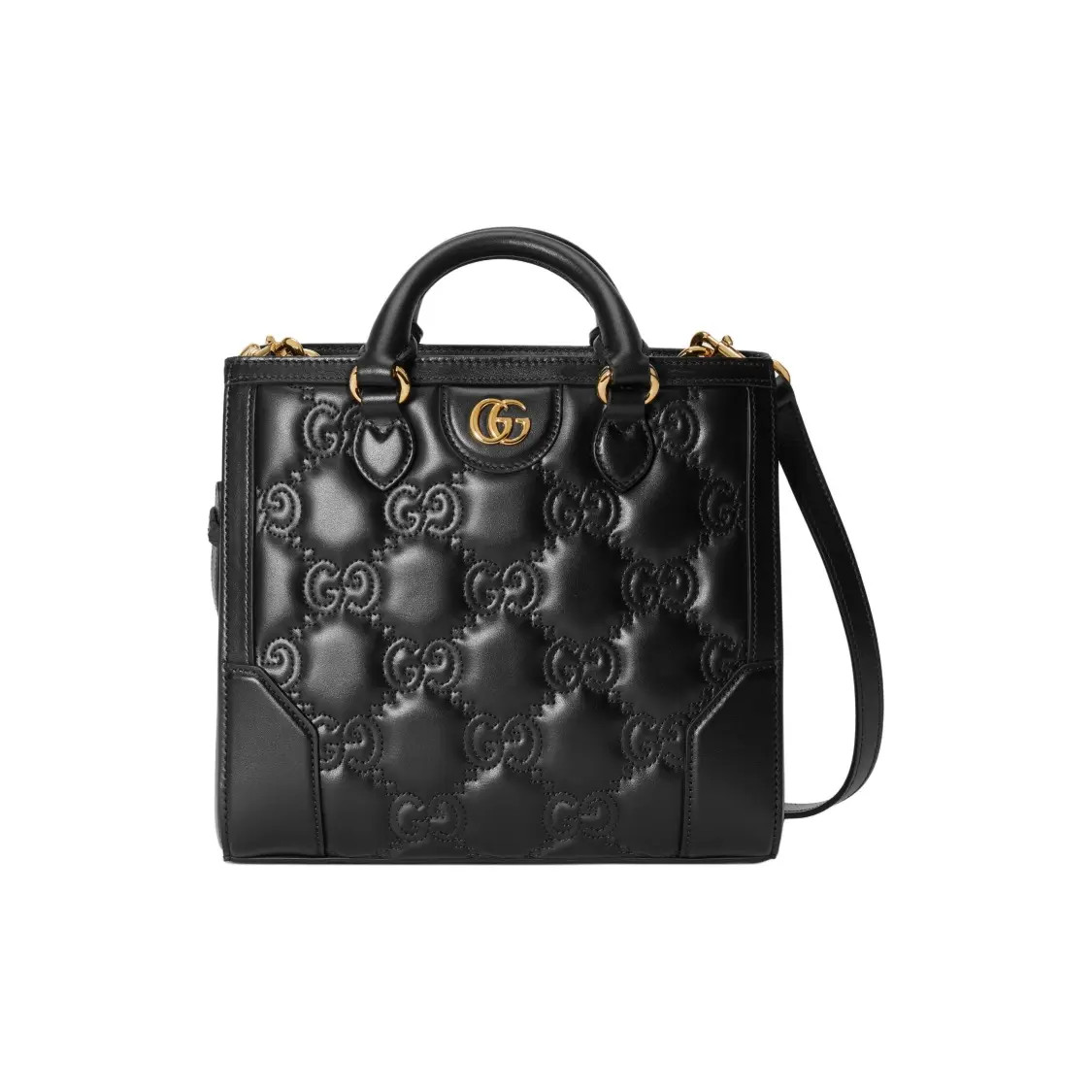 GUCCI Matelasse Tote Bag Crossbody Bag Handbag Mini Women’s 9x4x8.6 in