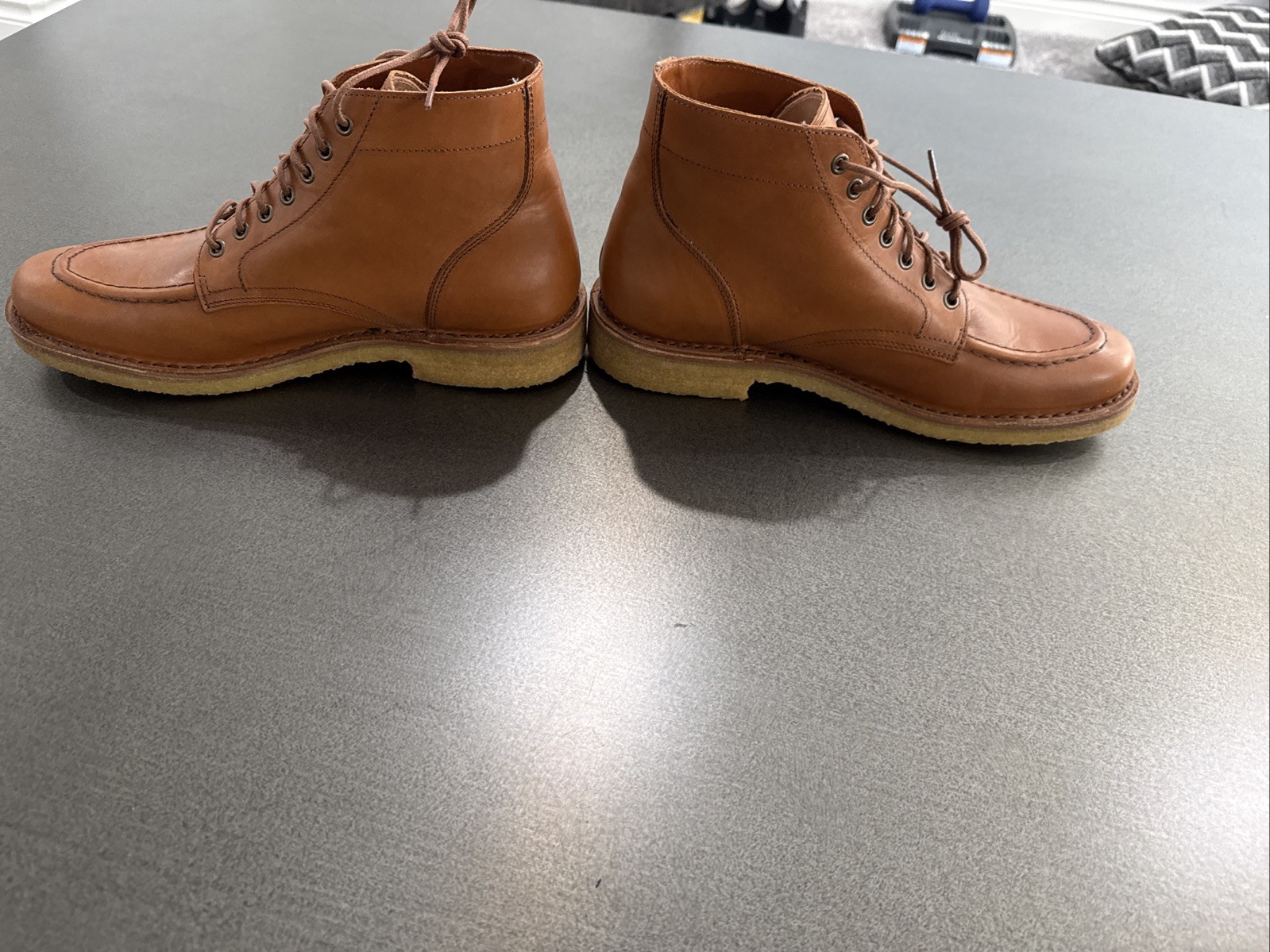 Astorflex Nuovoflex Light Brown Size 44/10.5D Made In Italy 6” Boots