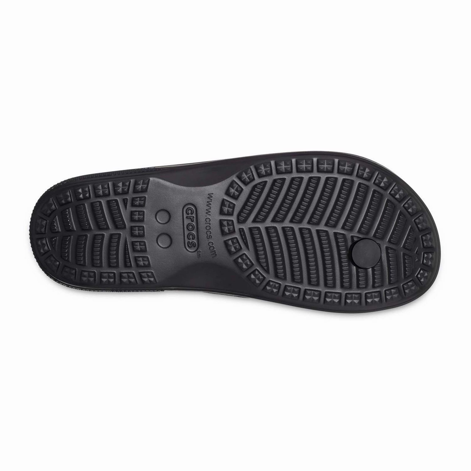 Crocs Baya II Flip Black Flip Flop Slippers. Unisex. Size 8WMN/6MEN. NWT!