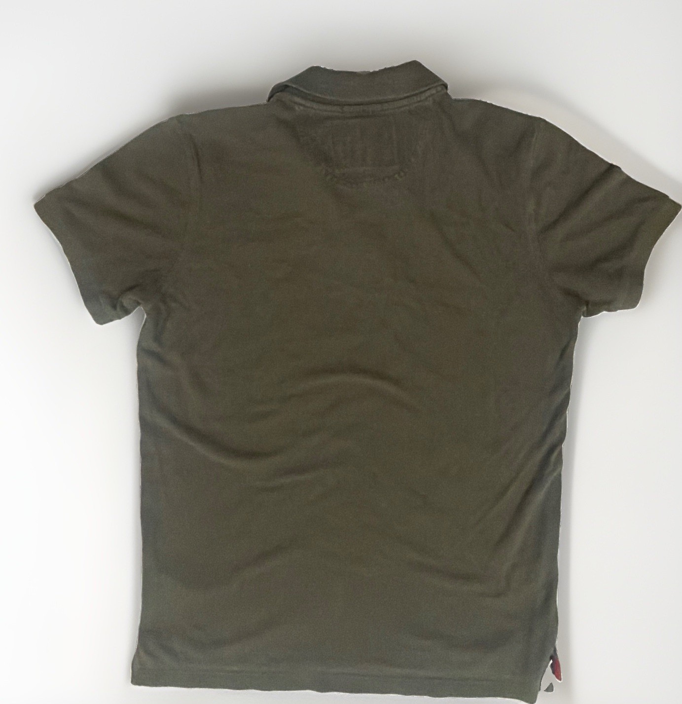 Brooks Brothers Men’s Green Solid Knit Polo Shirt M Short Sleeve. C11