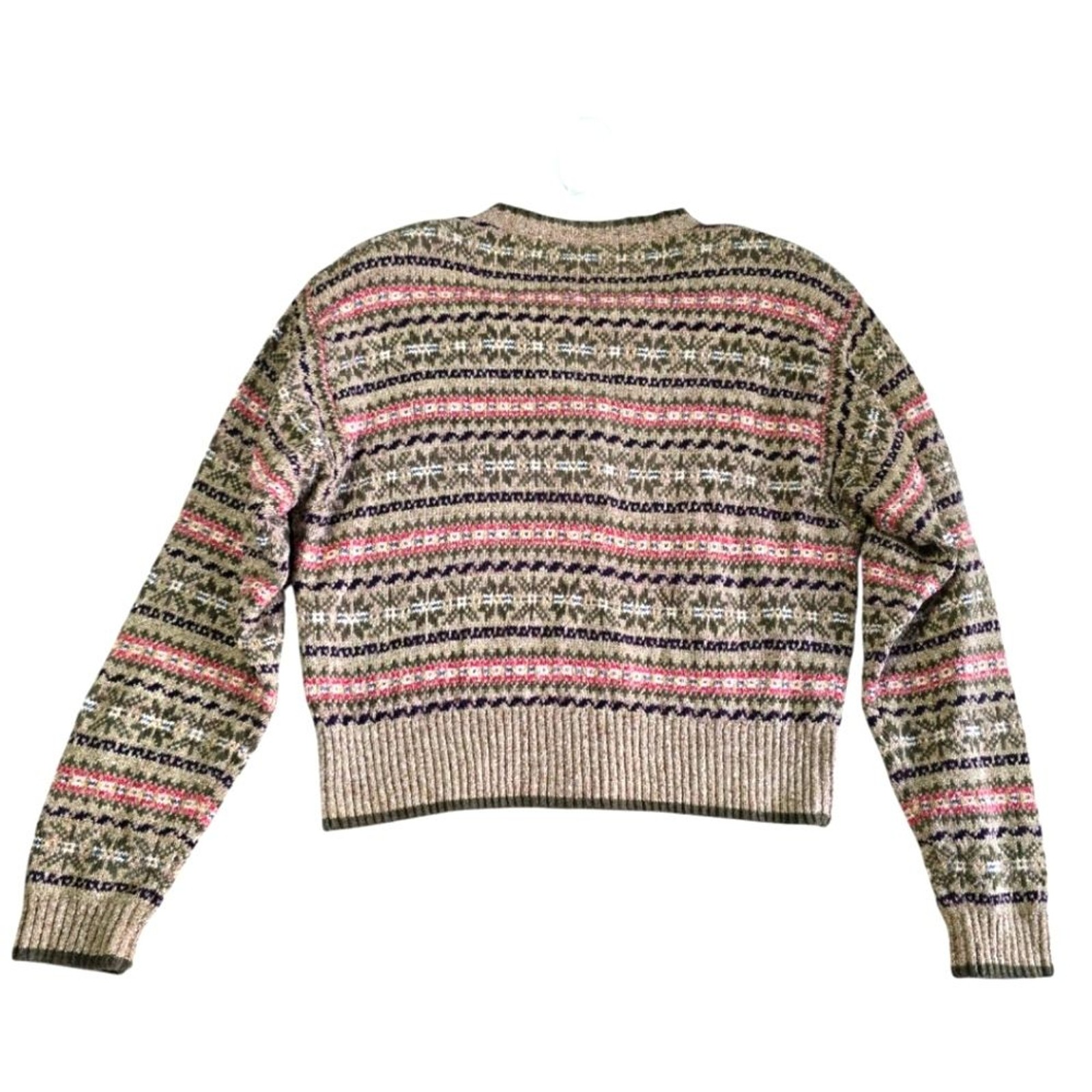 Lizwear Women’s Patterned Sweater – Multicolor