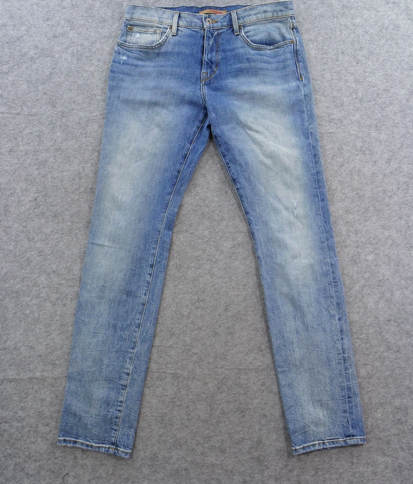Joes Jeans Mens 33 Blue Slim Straight Leg Mid Rise Denim Zip Fly