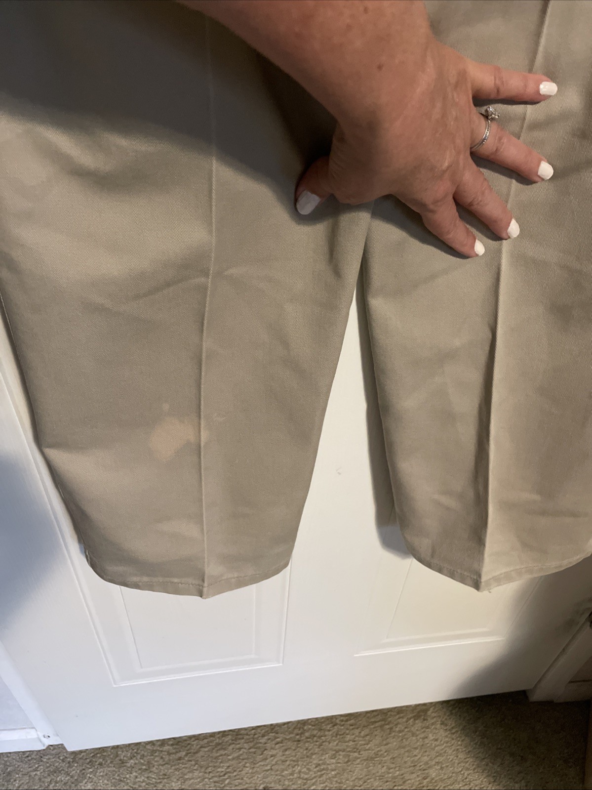 Vintage ACTUAL 90s Wrangler Khaki Pants Mens Size 34×36 Pleated Chinos Twill USA
