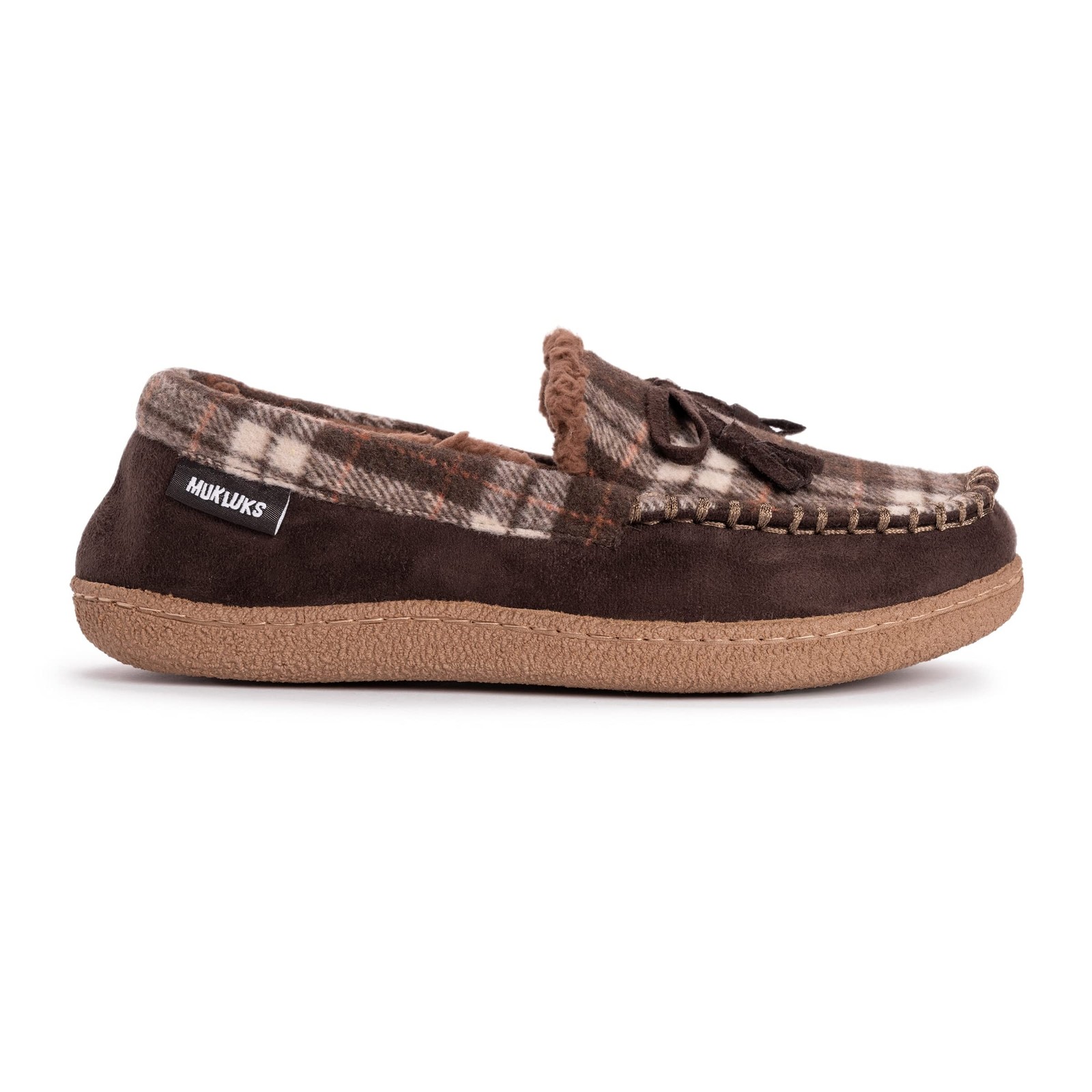 MUK LUKS mens Muk Luks® Men’s Tanver SlipperSlipper 13 Dark Brown