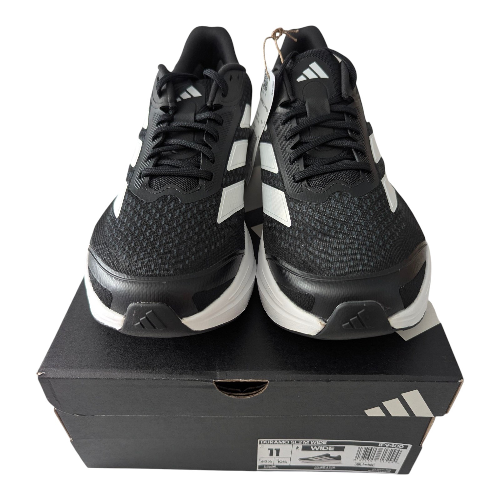 adidas Duramo SL 2.0 Wide – (IF9400) Men’s Size 11-14 Black/White/Grey Five BNIB