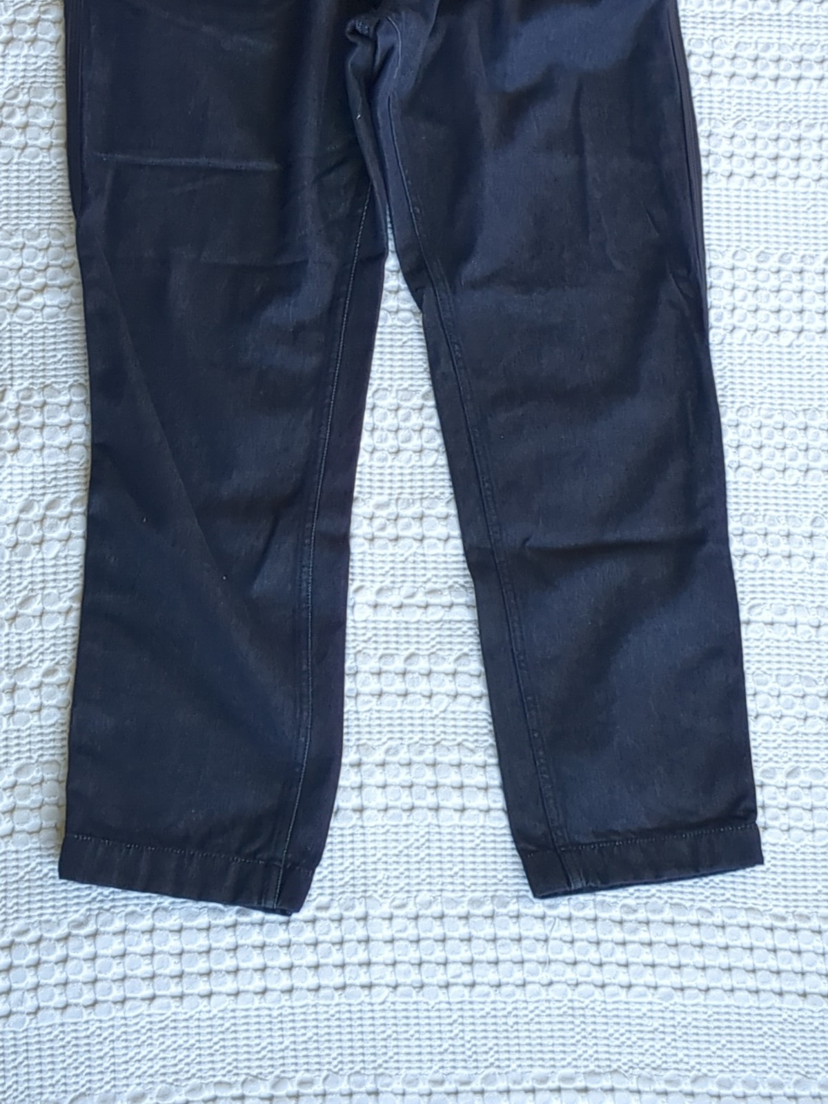 G Star Raw Varve Relaxed Pleated Chino Size 30 Dark Wash Blue 30X27