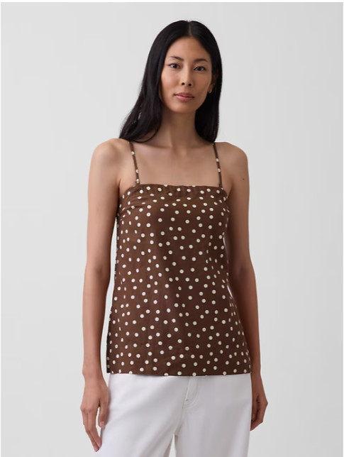 NWT gap Linen-Blend Cami