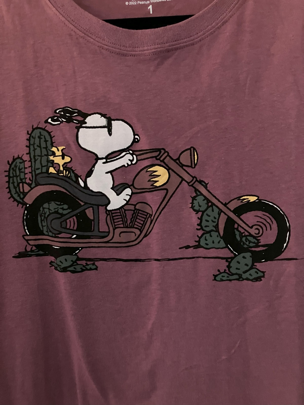 Torrid Size 1 (14-16) PEANUTS Short Sleeve T-Shirt- Burgandy