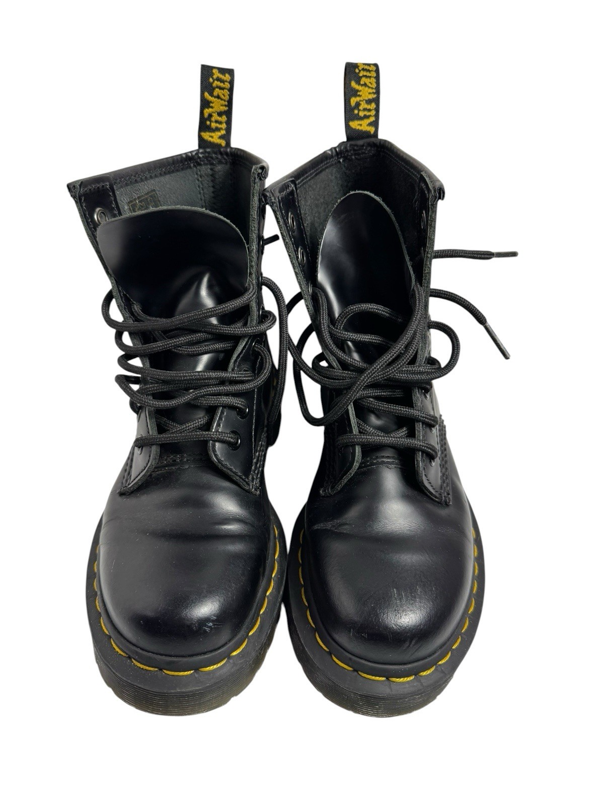 Dr. Martens 1460 Bex Black Smooth Leather 8-Eye Boots Women’s US 6 UK 4 EU 37