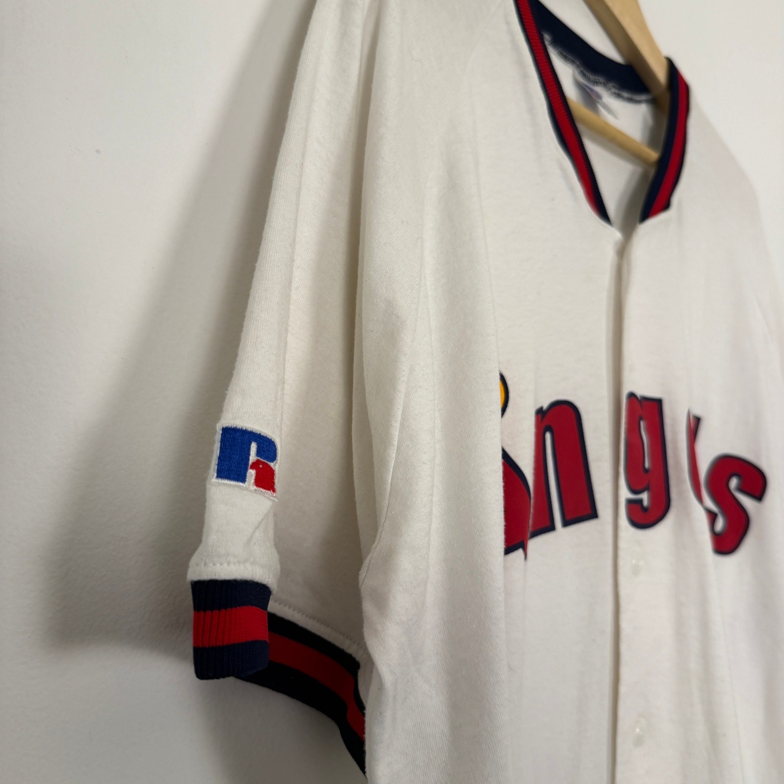 Vintage 90s Los Angeles Angels MLB Baseball Sports Jersey California Anaheim