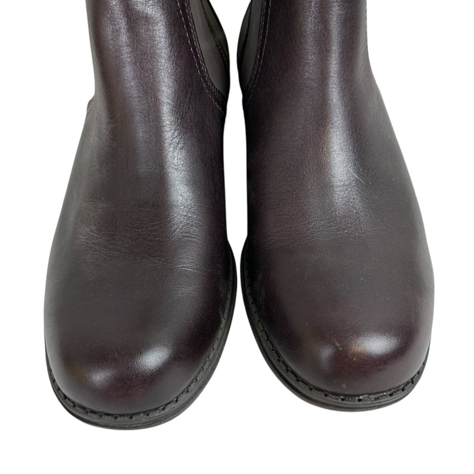 Eastland Meander Boot Wms Sz 10 Full Grain Leather Brown Casual Style 3761-02