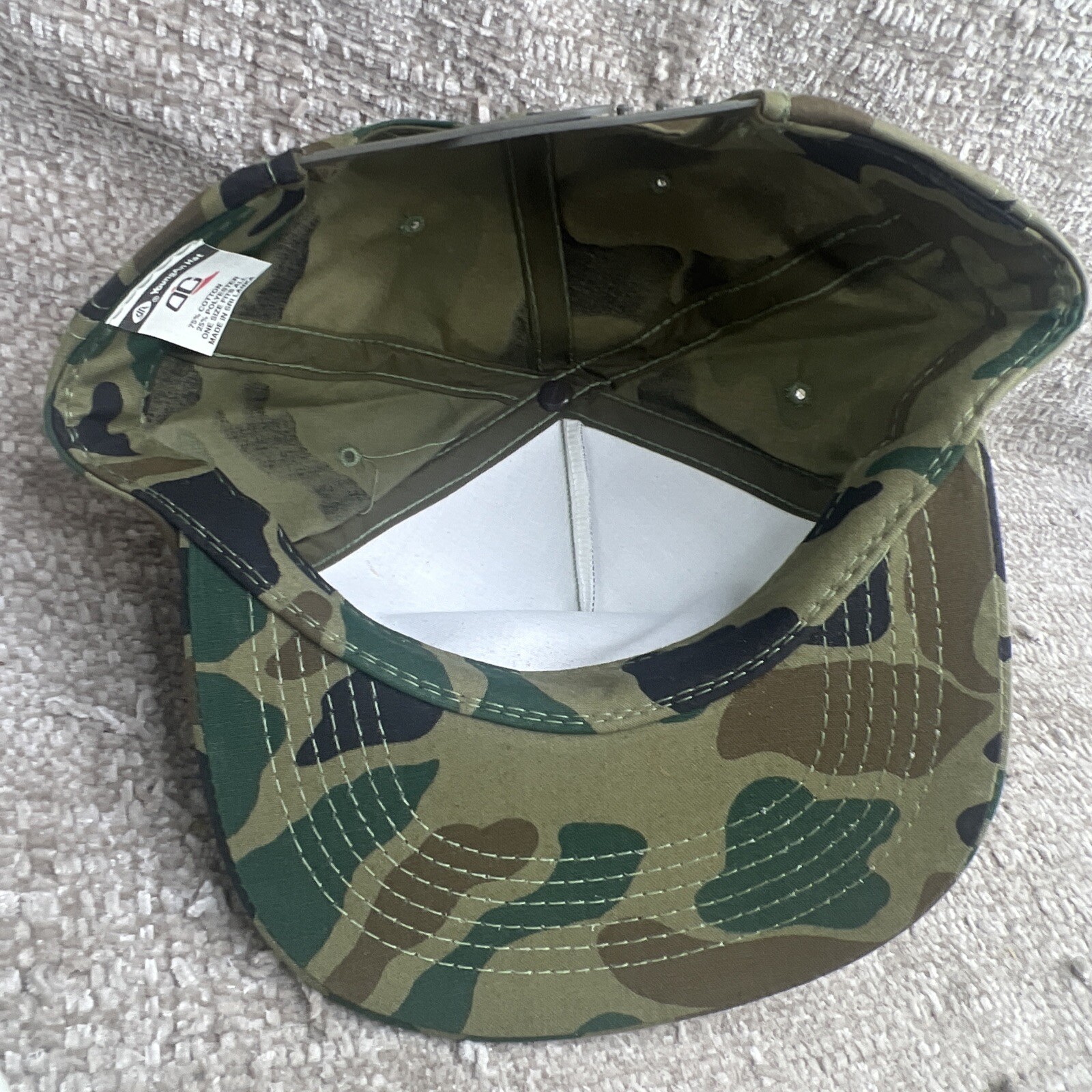 Steve’s Tire Cooper Tires Rope Hat Cap Snapback Camo Vintage Hat