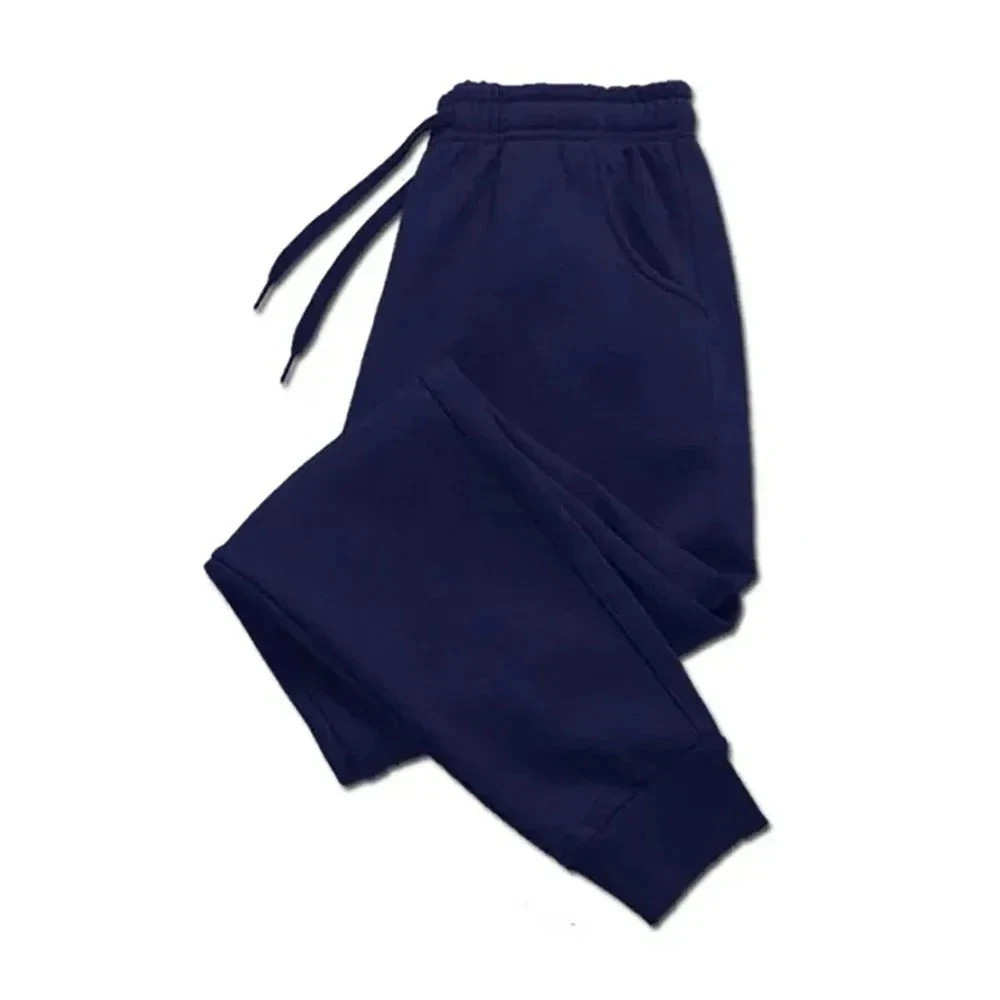 2026 Champion style Sweatpants Men’s Fleece Joggers Side Pockets Comfortable