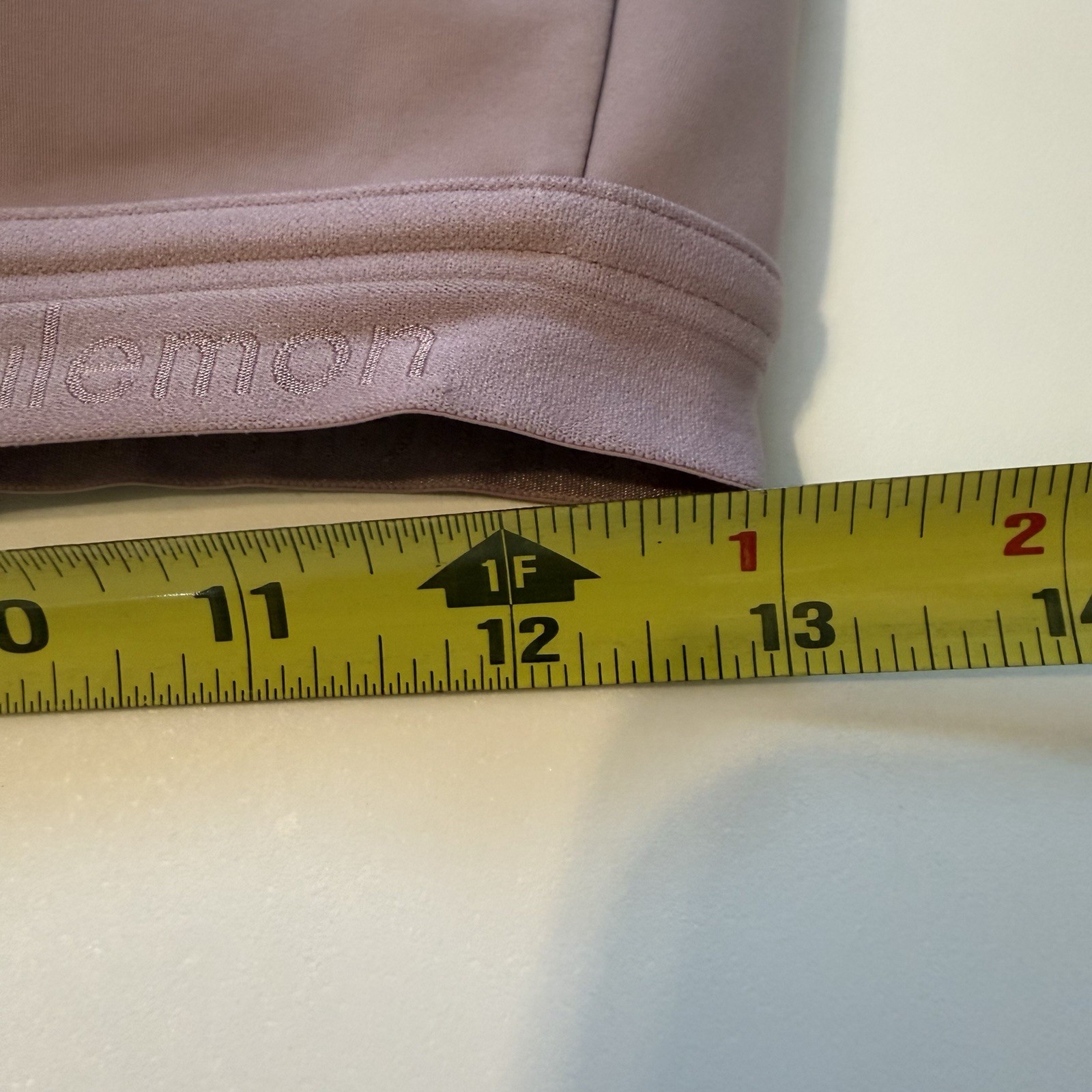 lululemon High Support Sports Bra 36C Purple Racerback Hook & Eye Adjust
