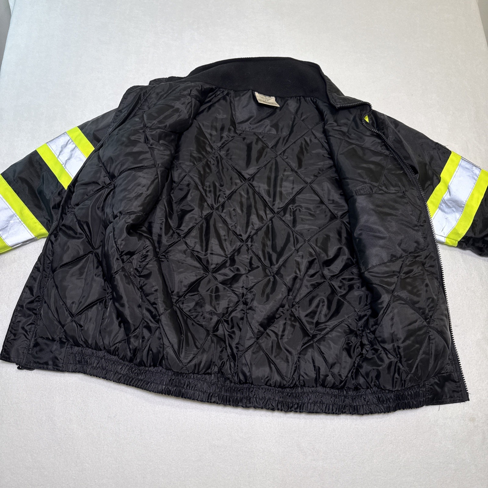 Hi-Vis Insulated Safety Bomber X Back Reflective Jacket ROAD WORK JORESTECH Sz S