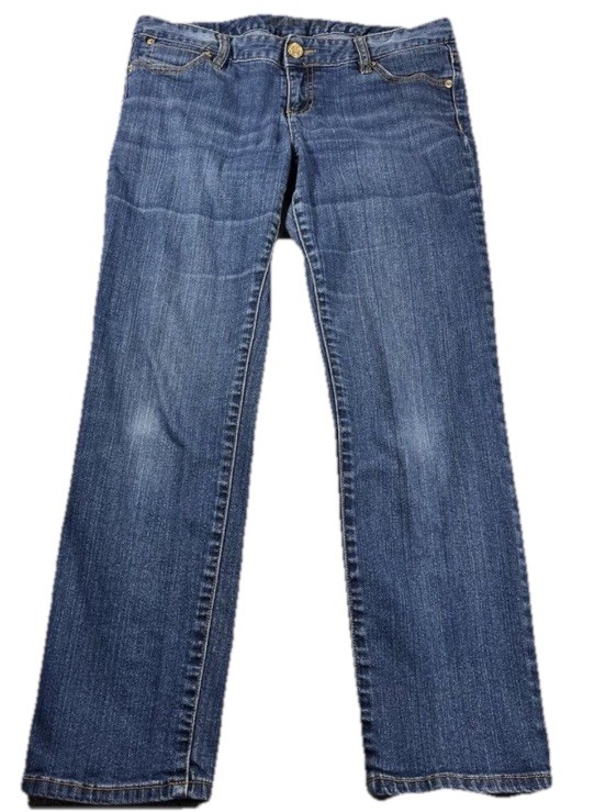 Michael Kors Blue Straight Leg Skinny Jeans Women’s Petite Size 10P
