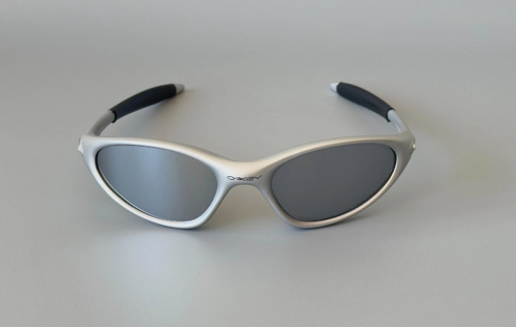 Vintage Oakley Minute Sunglasses Gray Frame Y2K Gorpcore Outdoor Rare Retro Shad