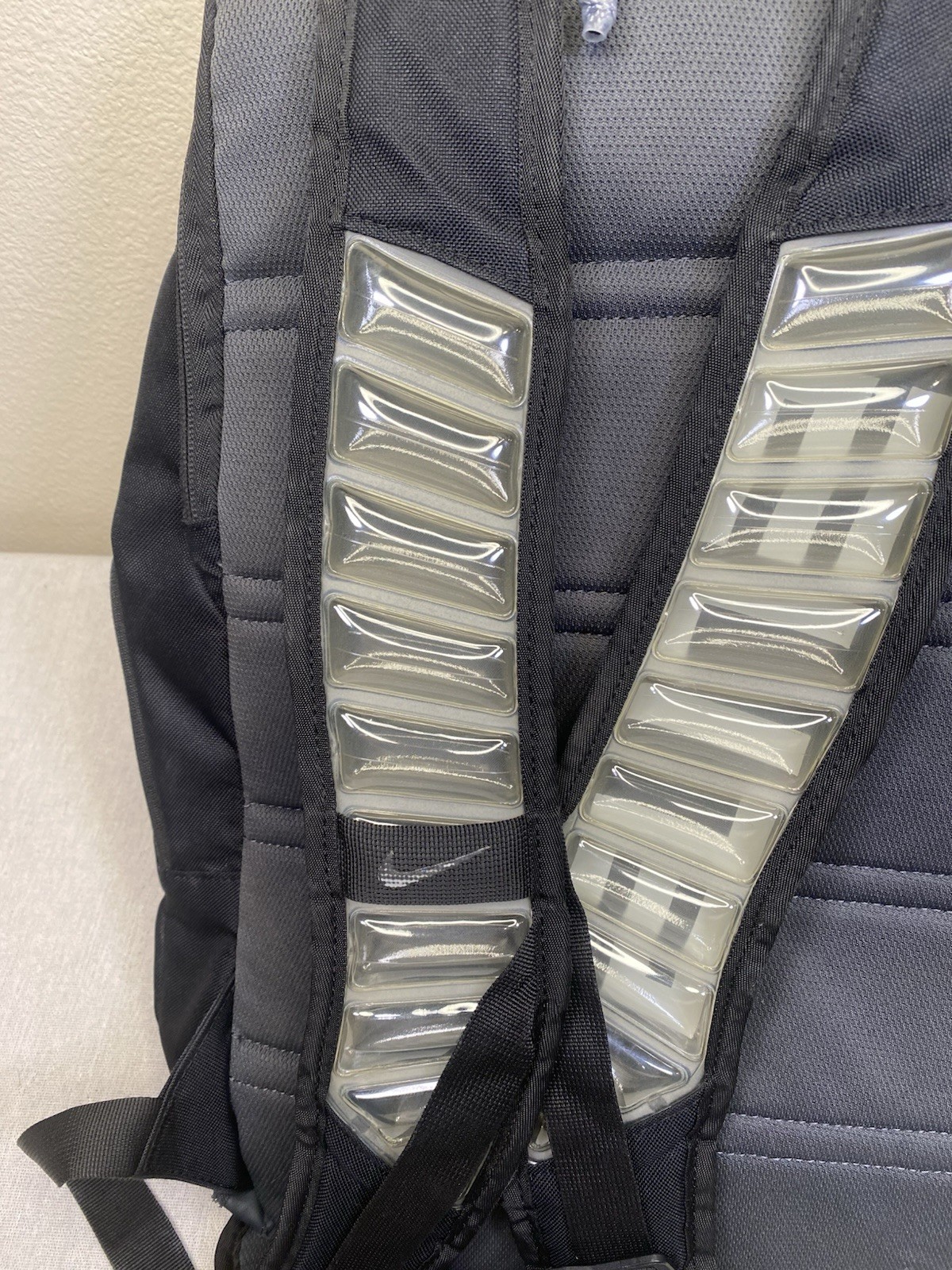 Nike Elite Backpack Black Anthracite and Metallic Silver CA #05553 – Used