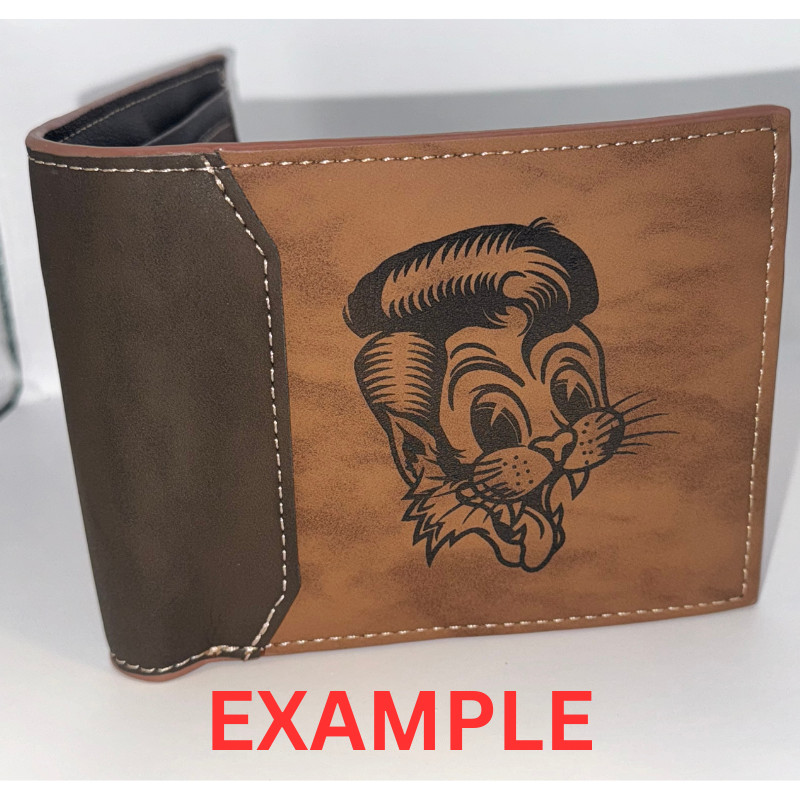 Custom RALTS POKE-MON #4 Wallet – Bifold Leather Wallet – Premium Quality