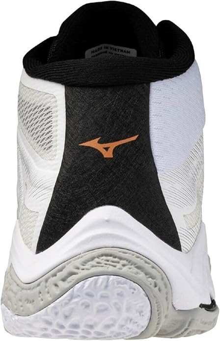 MIZUNO Volleyball Shoes WAVE LIGHTNING ELITE MID V1GA2605 White/Black