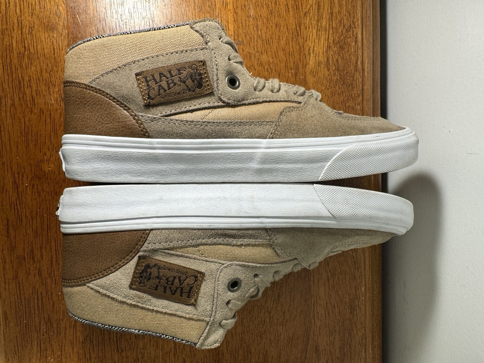 Size 8.5 – Vans Skate Half Cab Taupe