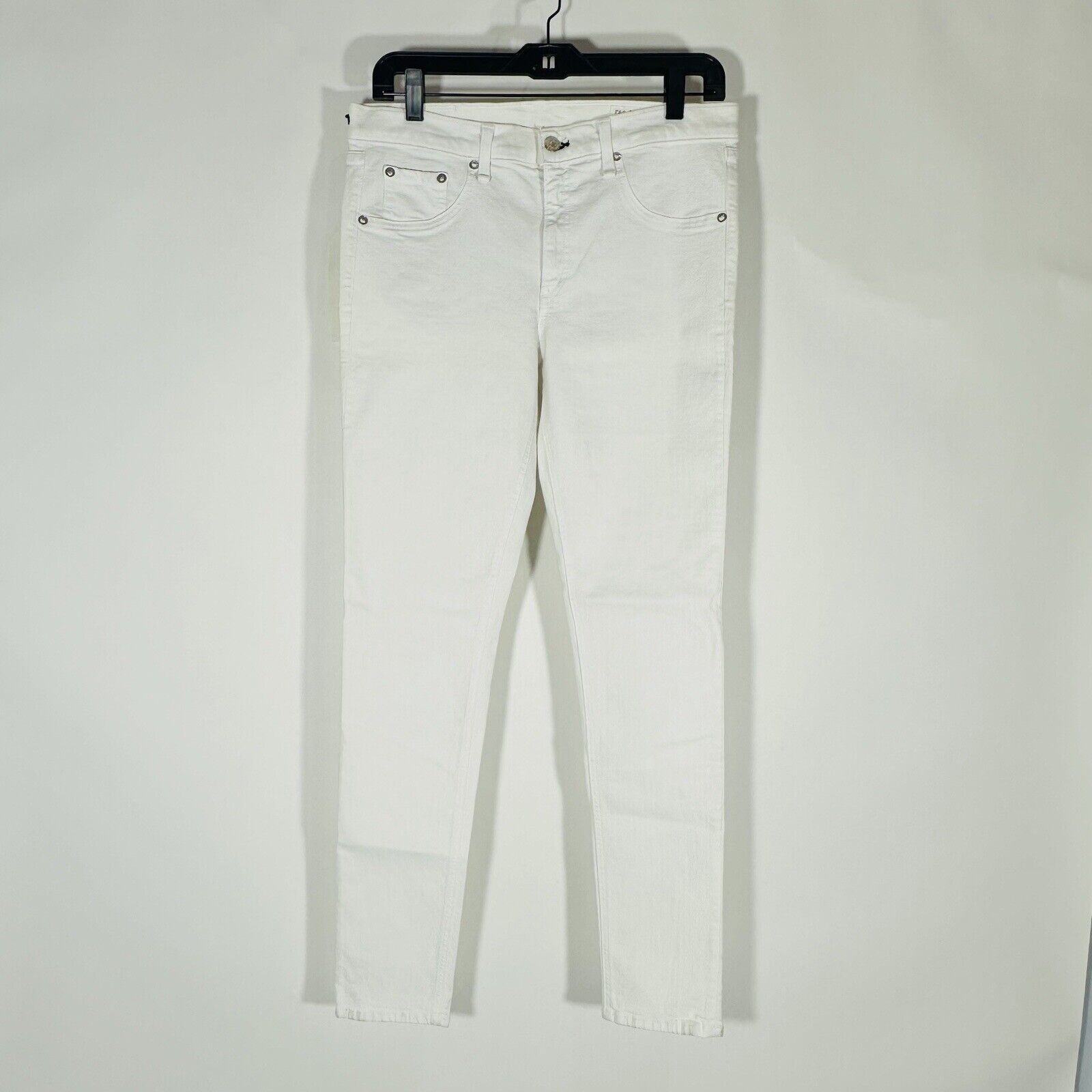 Rag & Bone Skinny White Blanc Jeans Women Size 31×30 NWT $195