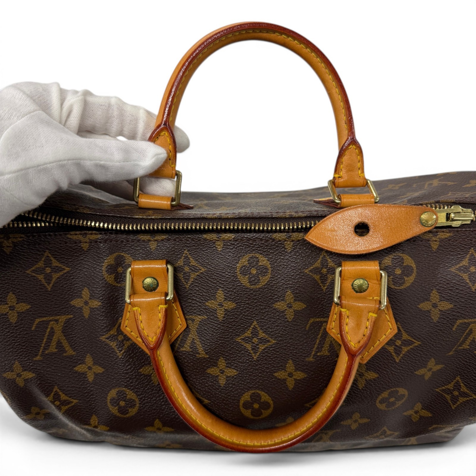 LOUIS VUITTON Speedy 30 M41526 Monogram Brown Handbag Women’s Bag