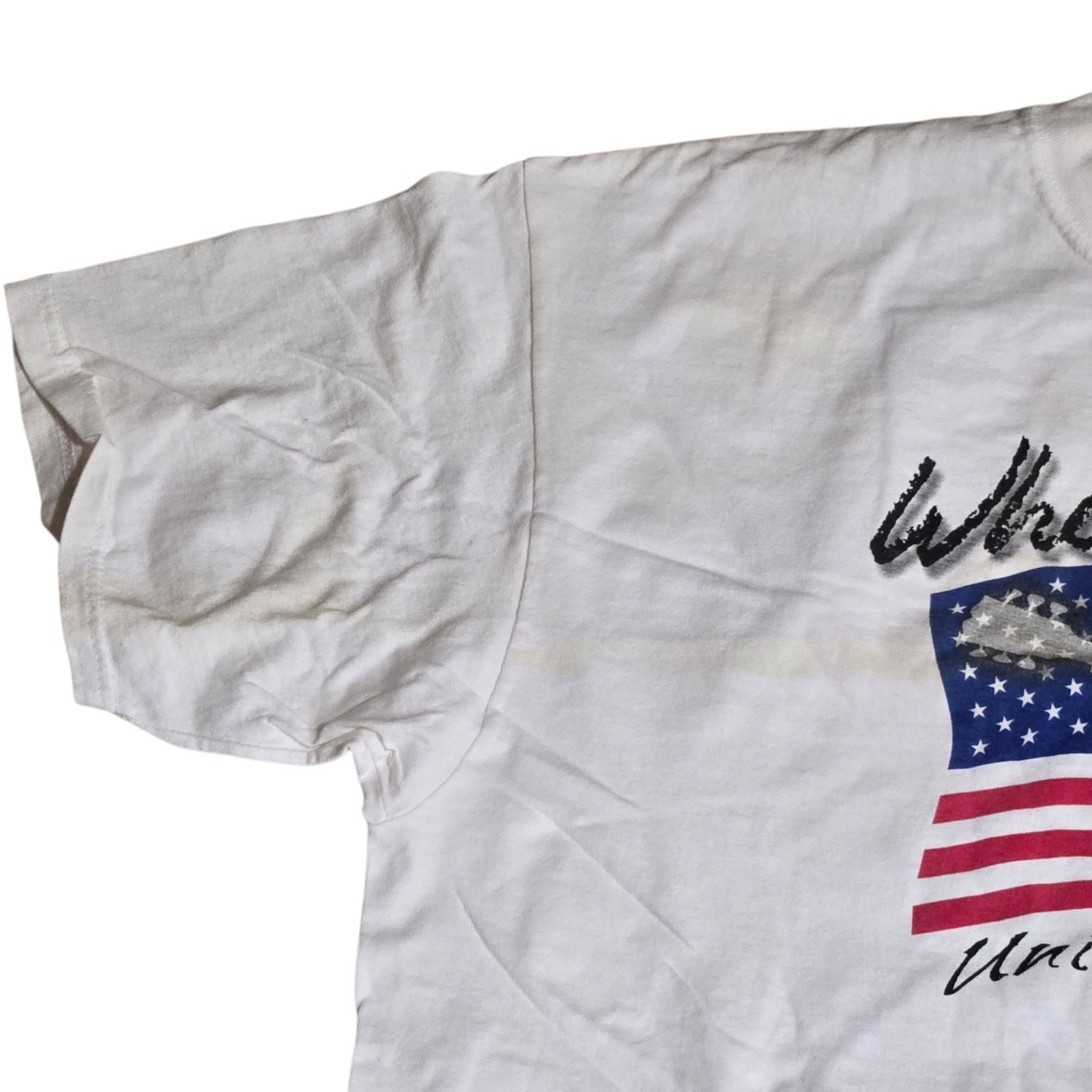 Wheatland Jam 2002 Graphic T Shirt White 2X Winfield KS Music Festival Vintage