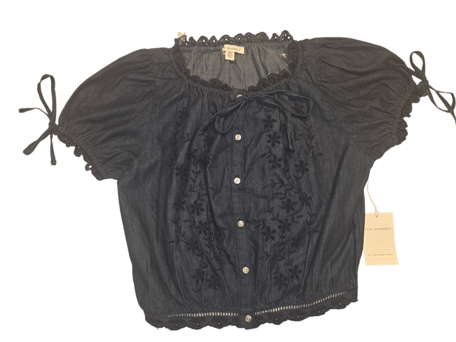 Bundle; size xs NWT free assembly shirts 3 pieces