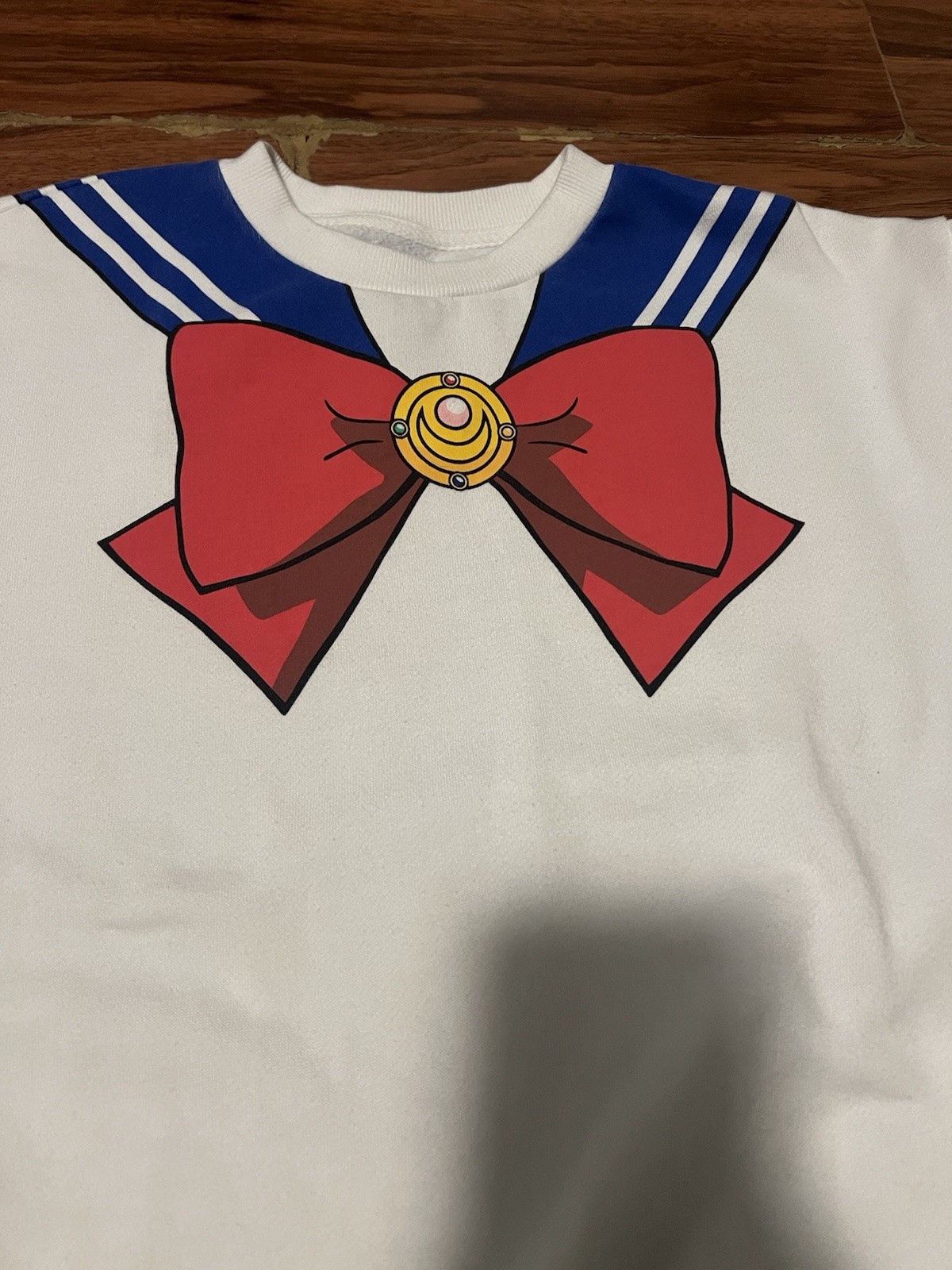 VANS X PRETTY GUARDIAN SAILOR MOON COLLAB BFF CREW FLEECE SWEATER Womens XS