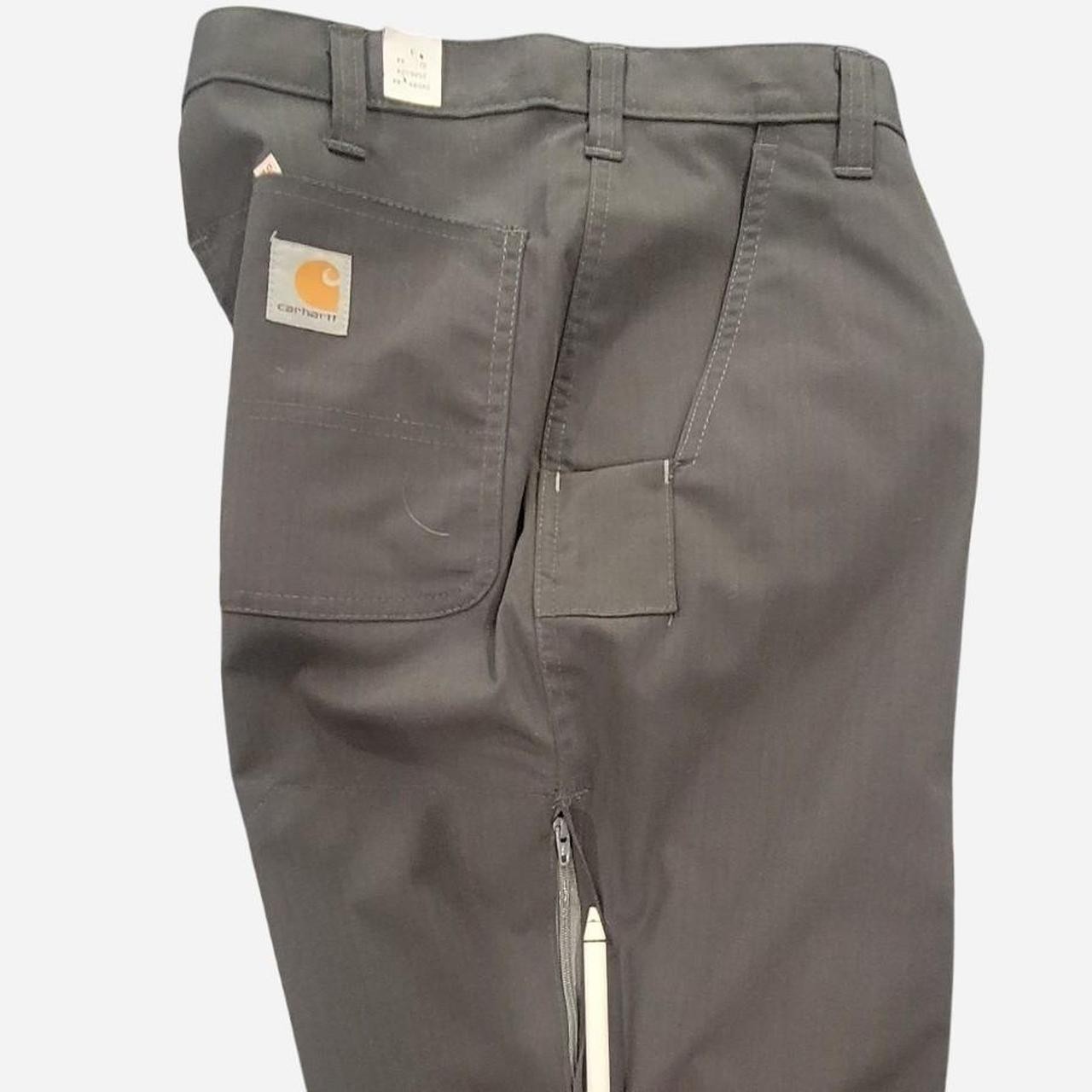 Grey Carhartt cargo trousers 32×34 relaxed fit, extra pockets