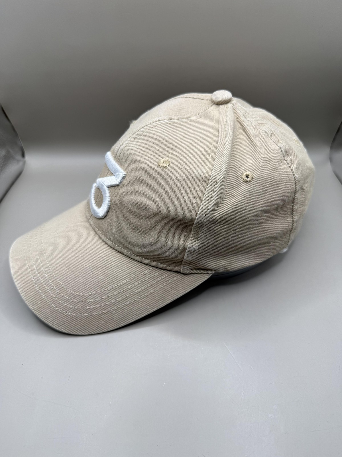 Chance 3 Hat Cap Baseball Strap Back Beige Mens One Size Hip Hop Rapper Music