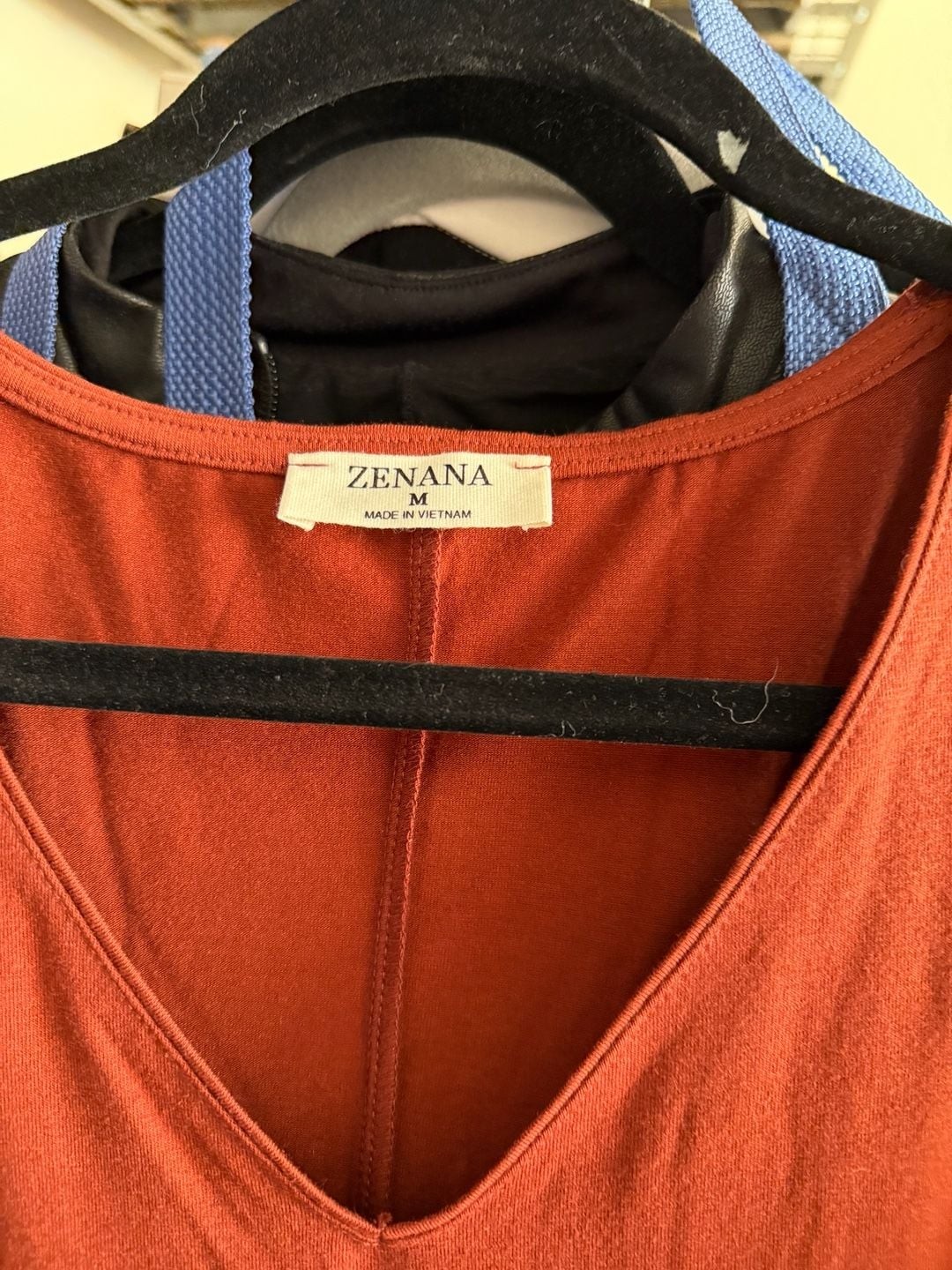 Zenana Luxe Rayon V-Neck Sleeveless High-Low Tank Top