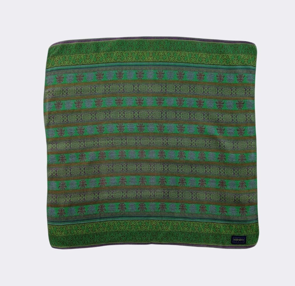 Vintage Kenzo Handkerchief Neckerchief Bandana Pocket Square Gift