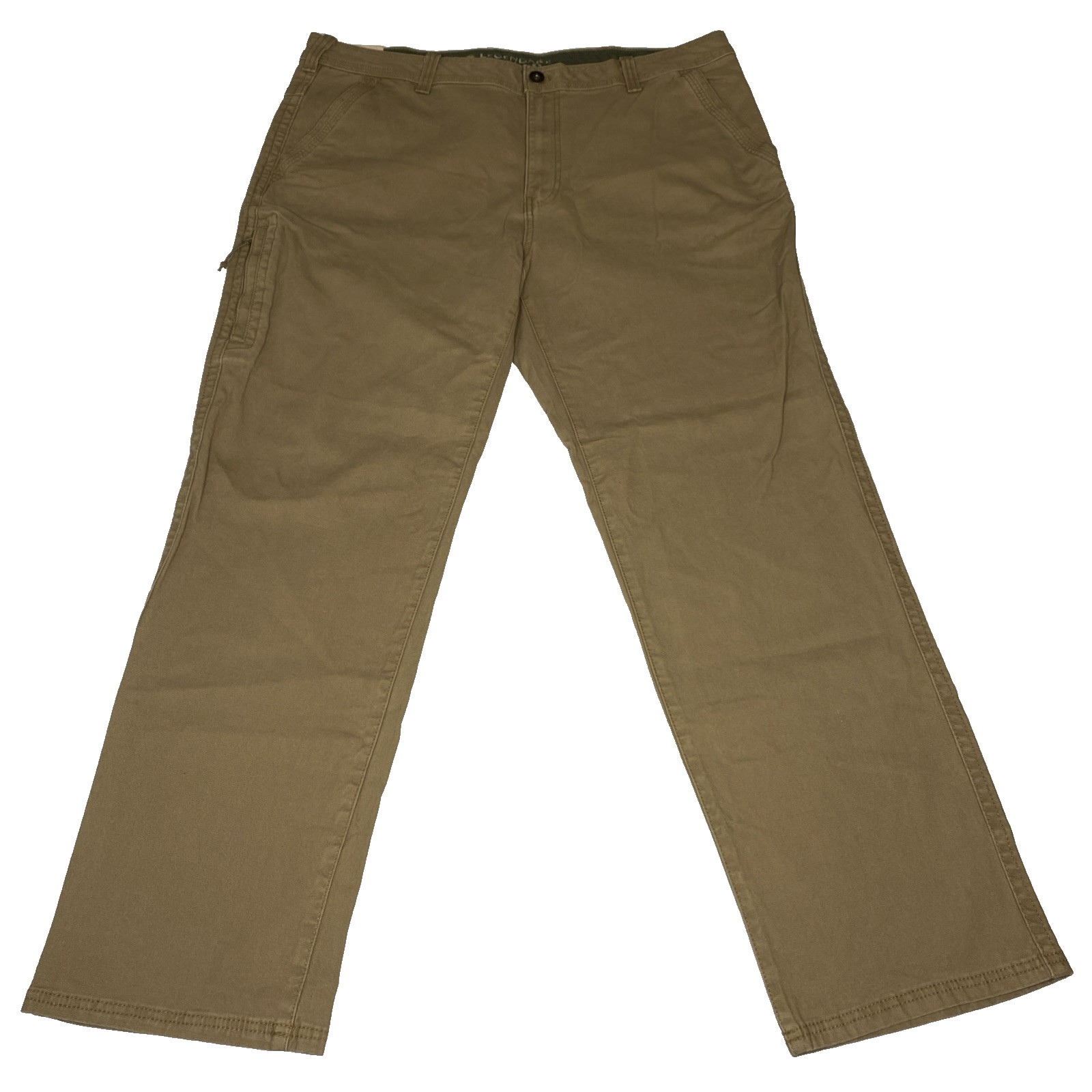 Legendary Outfitters Mens Stretch Canvas Pants 40×32 Brown Utility Workwear NWT