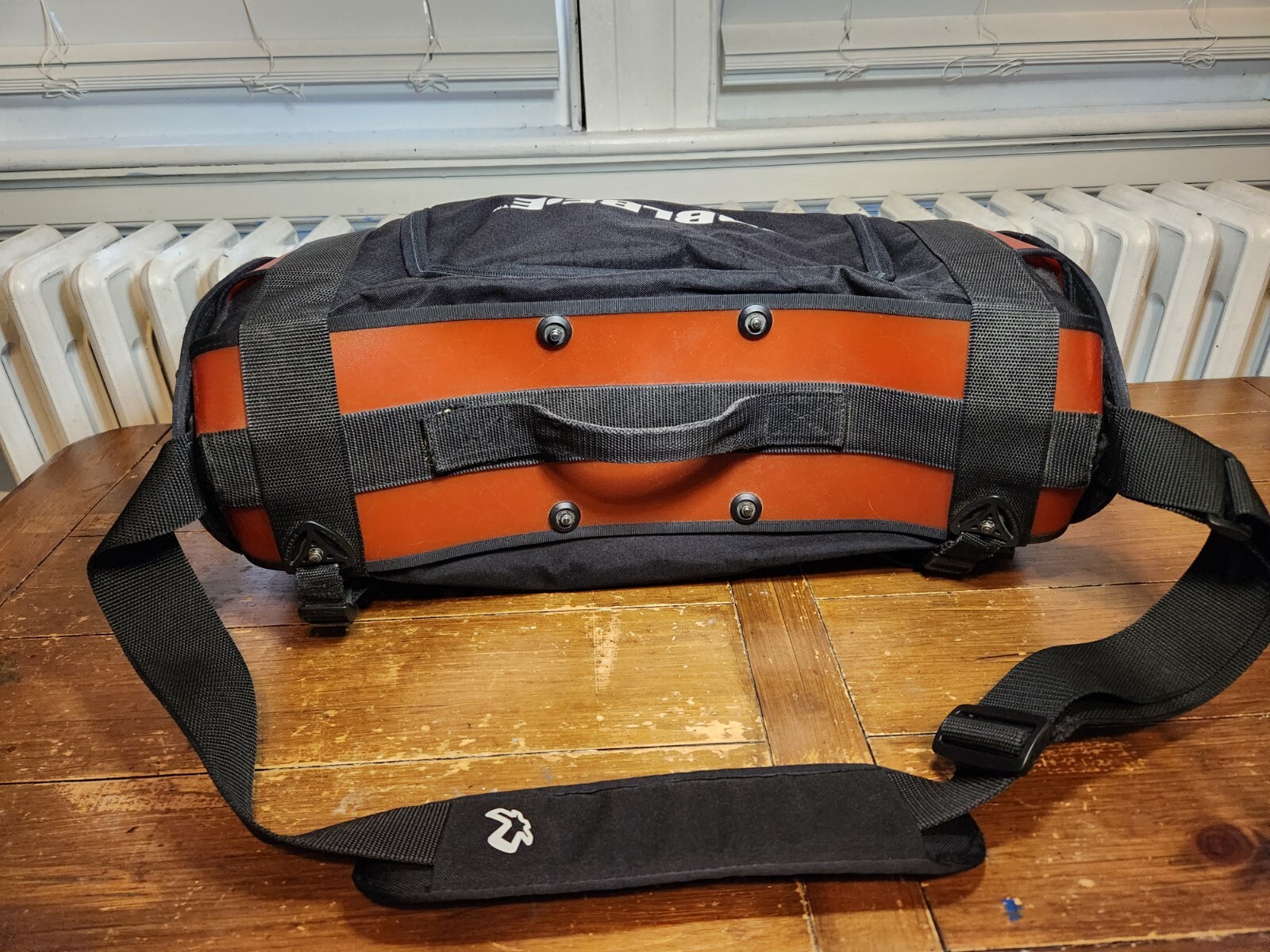 Boblbee Backpack Black Orange Hardcase Travel Duffle Bag Vintage Back Protector