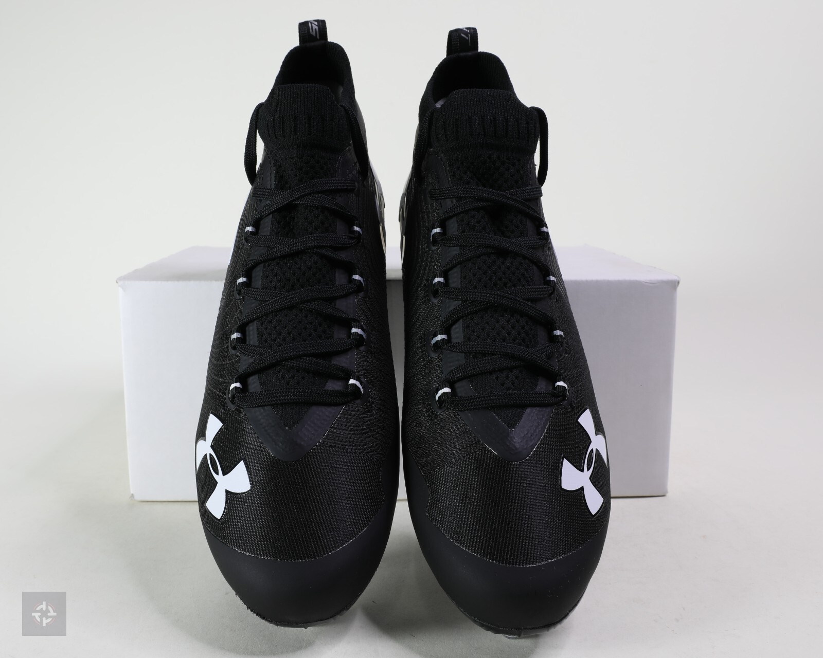Under Armour Spotlight MC Detachable Black Football Cleats Size 13 (3022437-001)