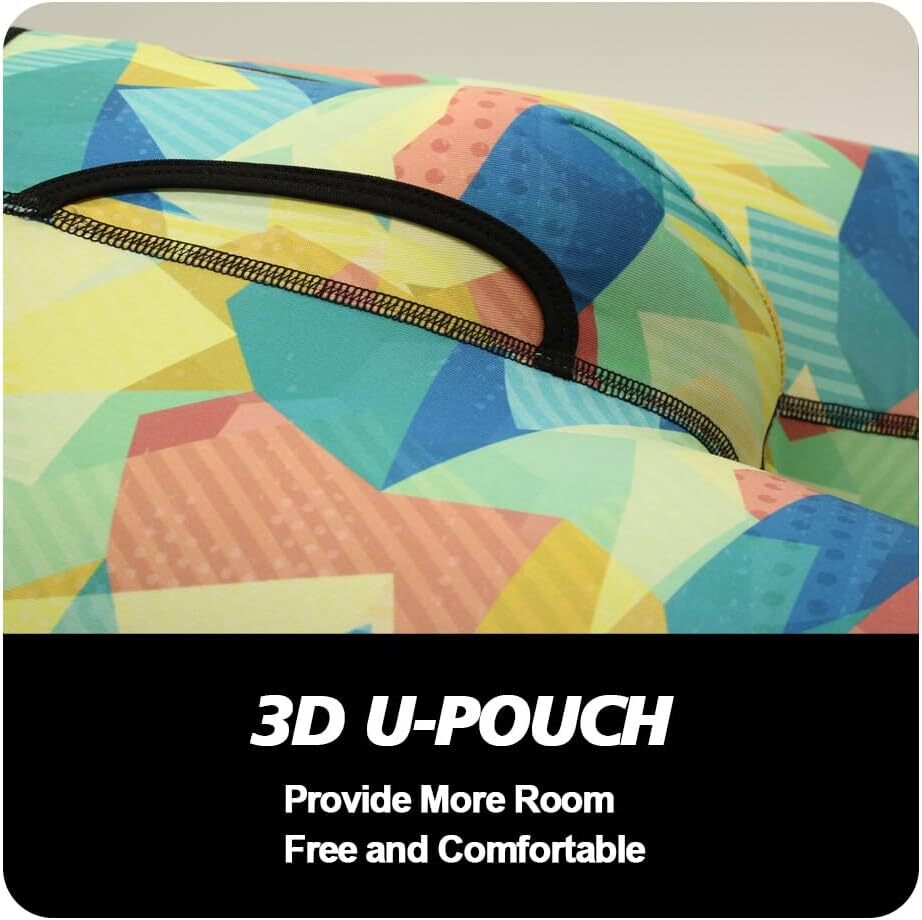 3 PACK Mens Long Leg Boxer Shorts Anti Chafing Underwear Comfort Briefs Trunks