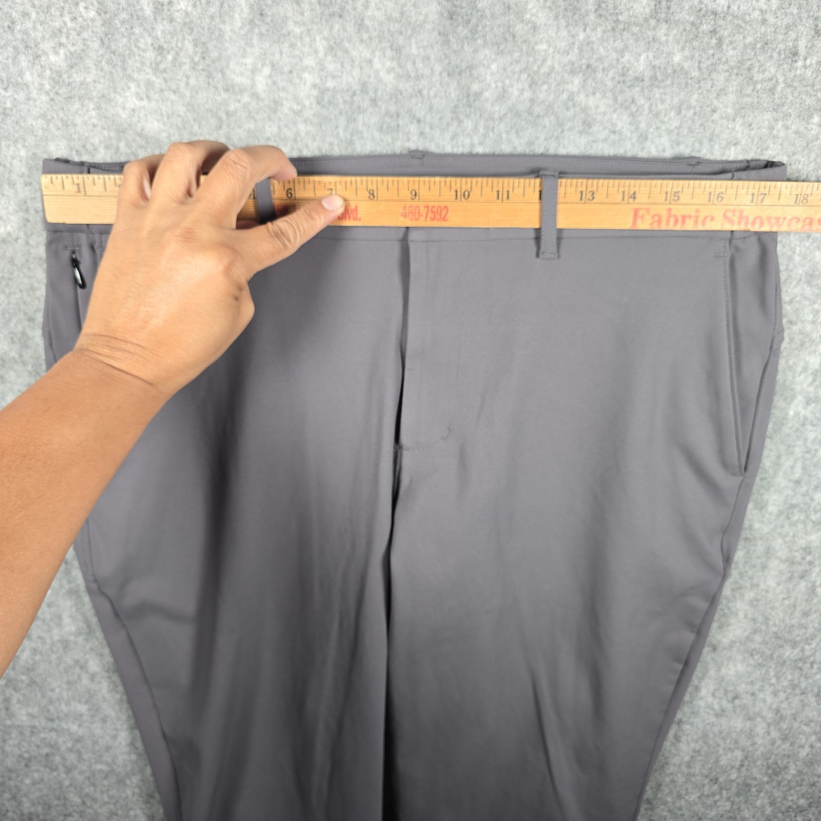 Public Rec Pants Mens 33×28.5 Gray Dealmaker Workday Five Pocket Chino Preppy
