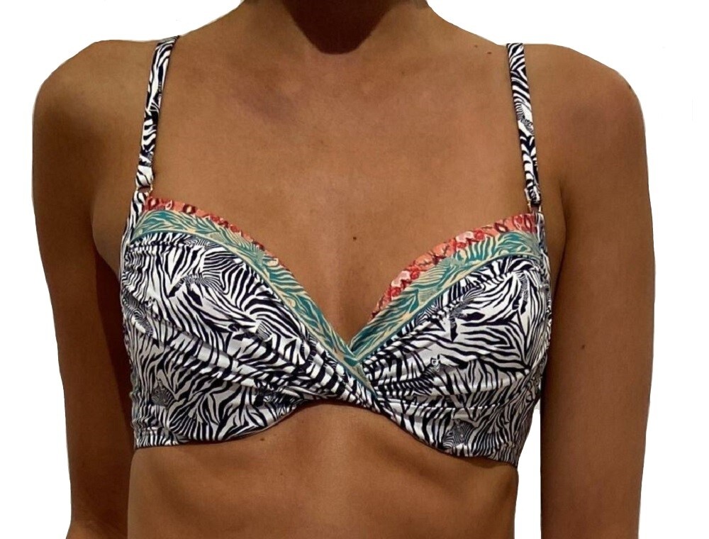 Johnny Was Zebra Twist Top – CSW7422-M Retail $118.00