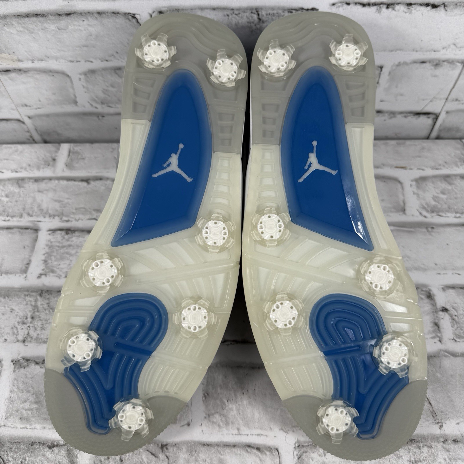 Nike Jordan 4 IV Retro Military Blue Golf Shoes Mens Sz 13 CU9981-101 Brand New