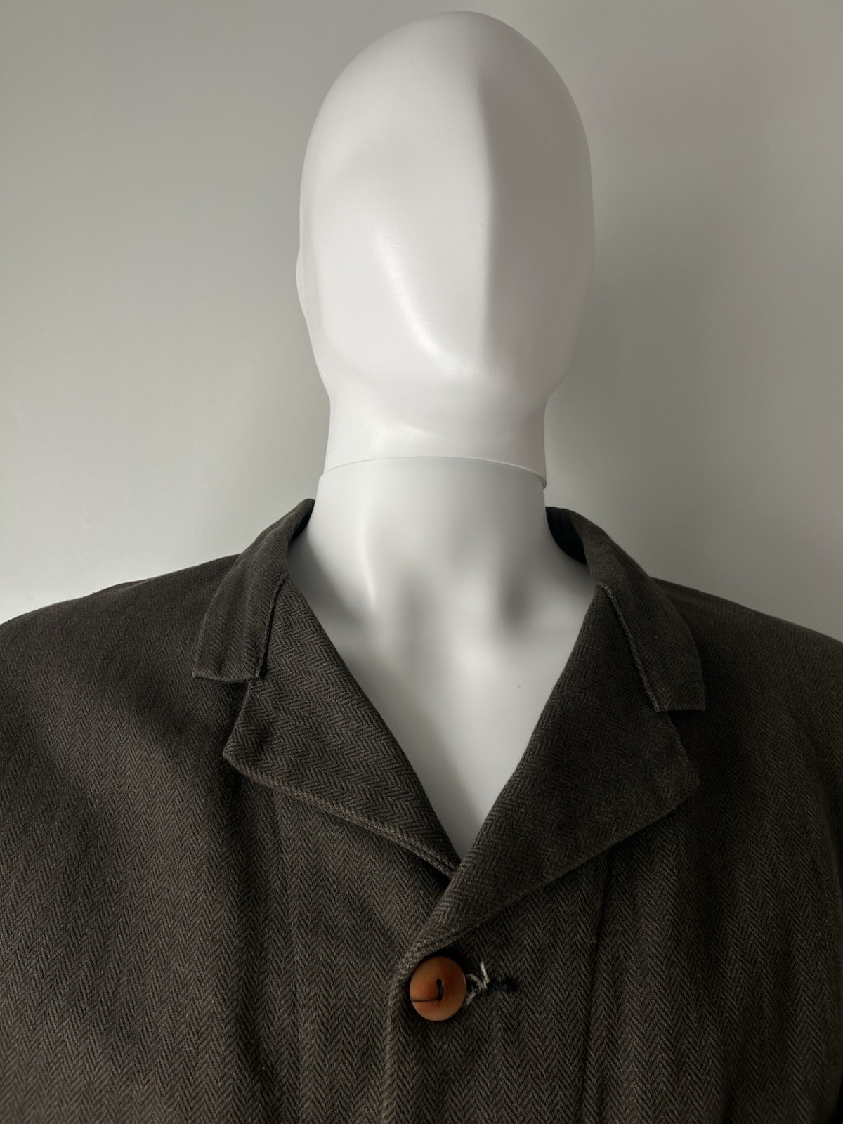 Mister Freedom MFSC Faro Sack Coat 42 HBT Gun Powder Troy Blanket Japan