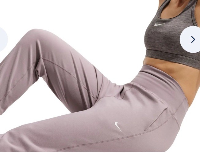 $75 Nike Women’s High-Waisted Leggings IB9139 – Mauve – Large – New Tags