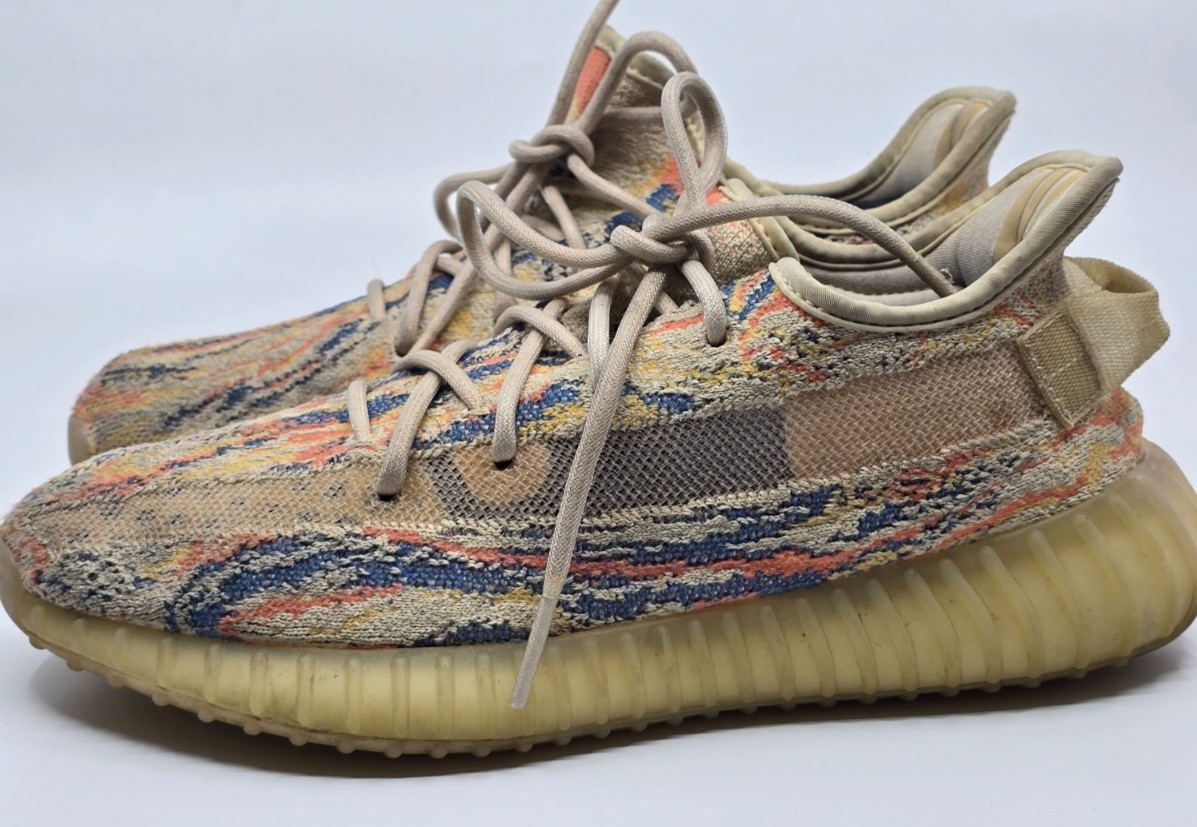 Adidas Yeezy Boost 350 V2 MX Pattern Multicolor Sneakers Men’s Size 7