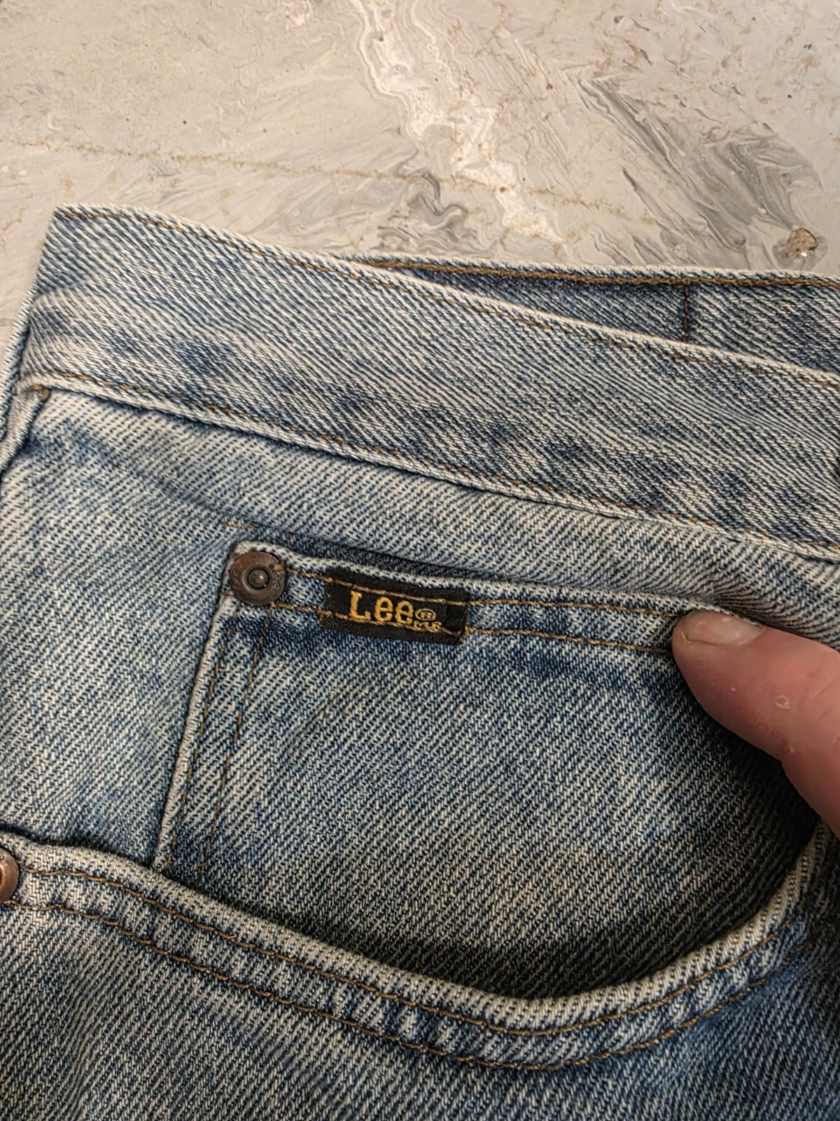 42×30 – 3 Jean Bundle, Lee And Faded Glory From The Late 90’s No Holes Or Rips