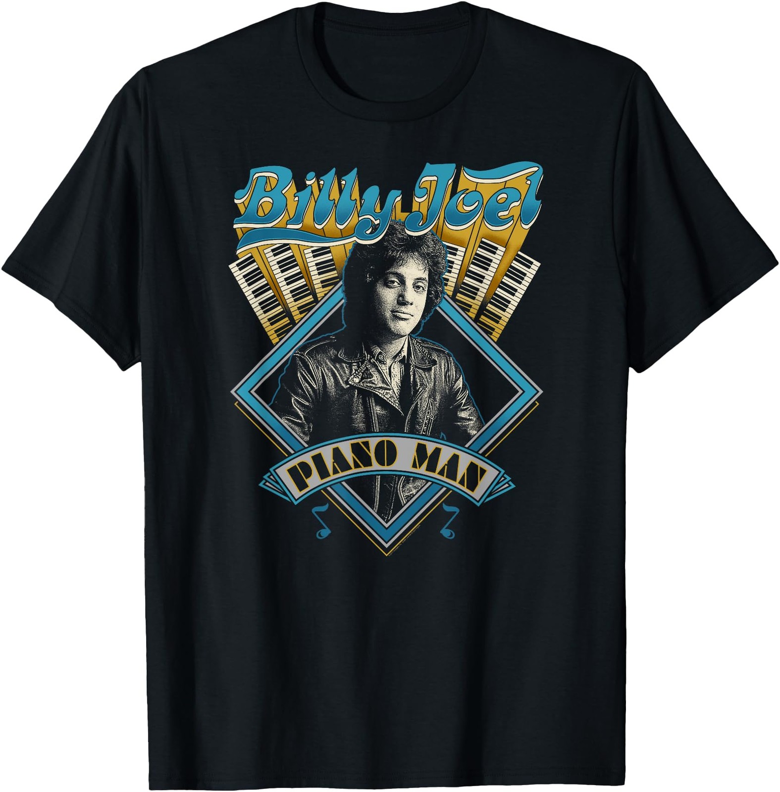 Billy Joel Piano Man T-Shirt, Billy Joel The Piano Man Shirt