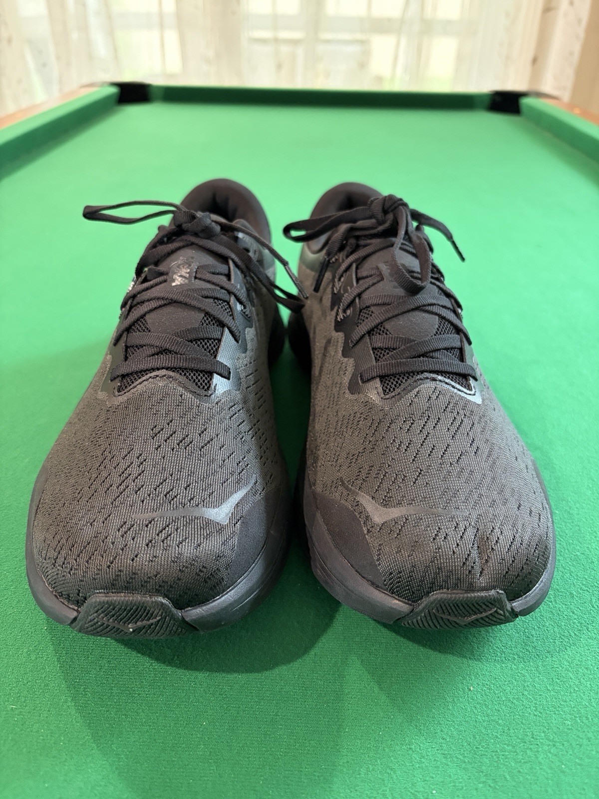 Hoka One One Solimar 2 Men Size 12.5 2E Black Running Sneakers Shoe 1177330 BBLC