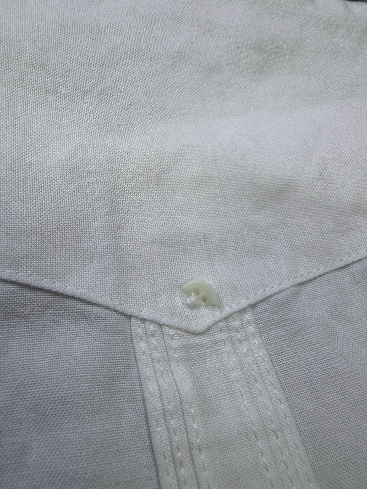Cubavera Guayabera Shirt Men XL White Pleated Cuban Short Sleeve Beachy Camp