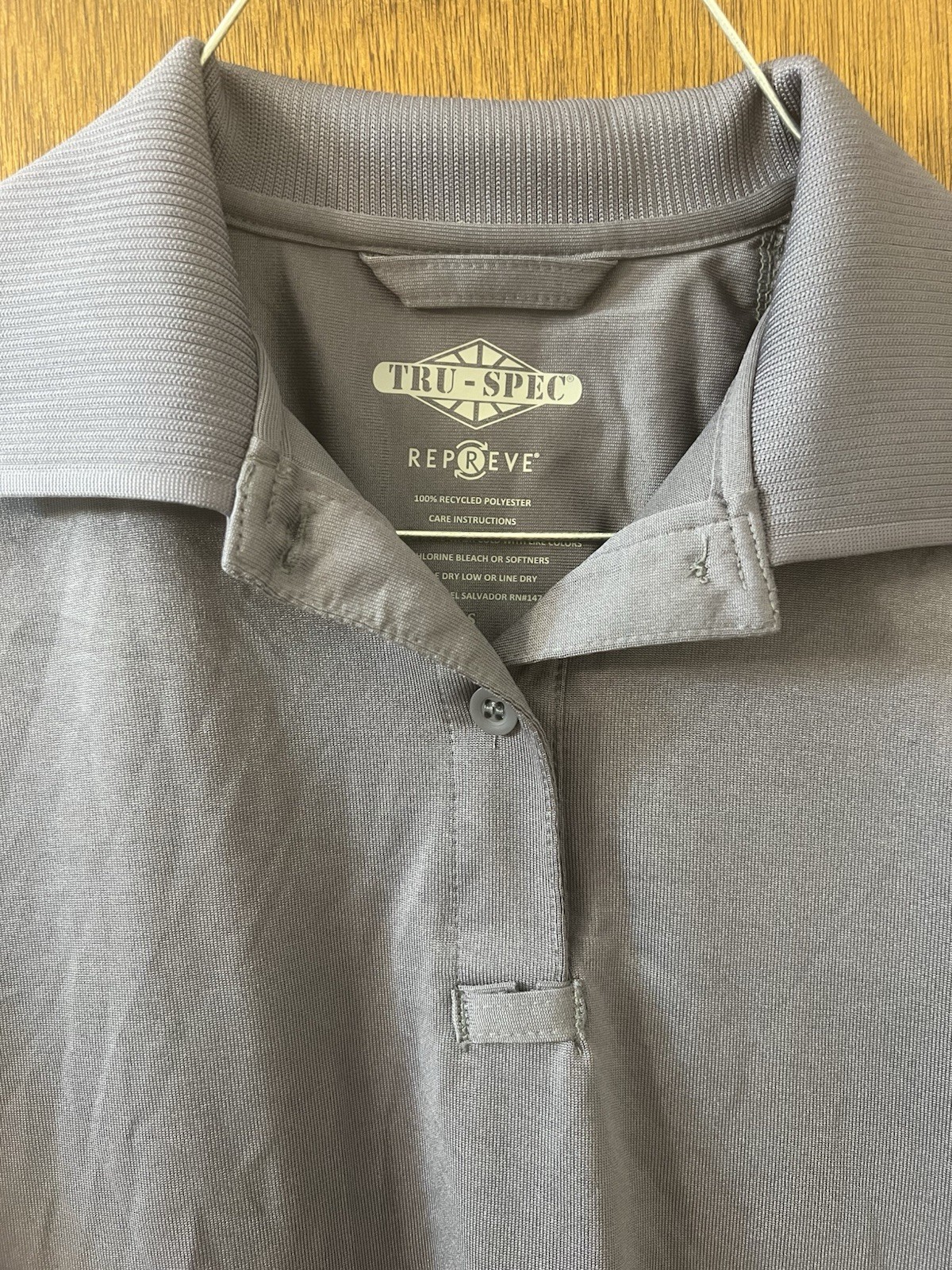 Tru-Spec Short Sleeve Performance Polo shirt Mens S 24-7 Gray NEW! S security