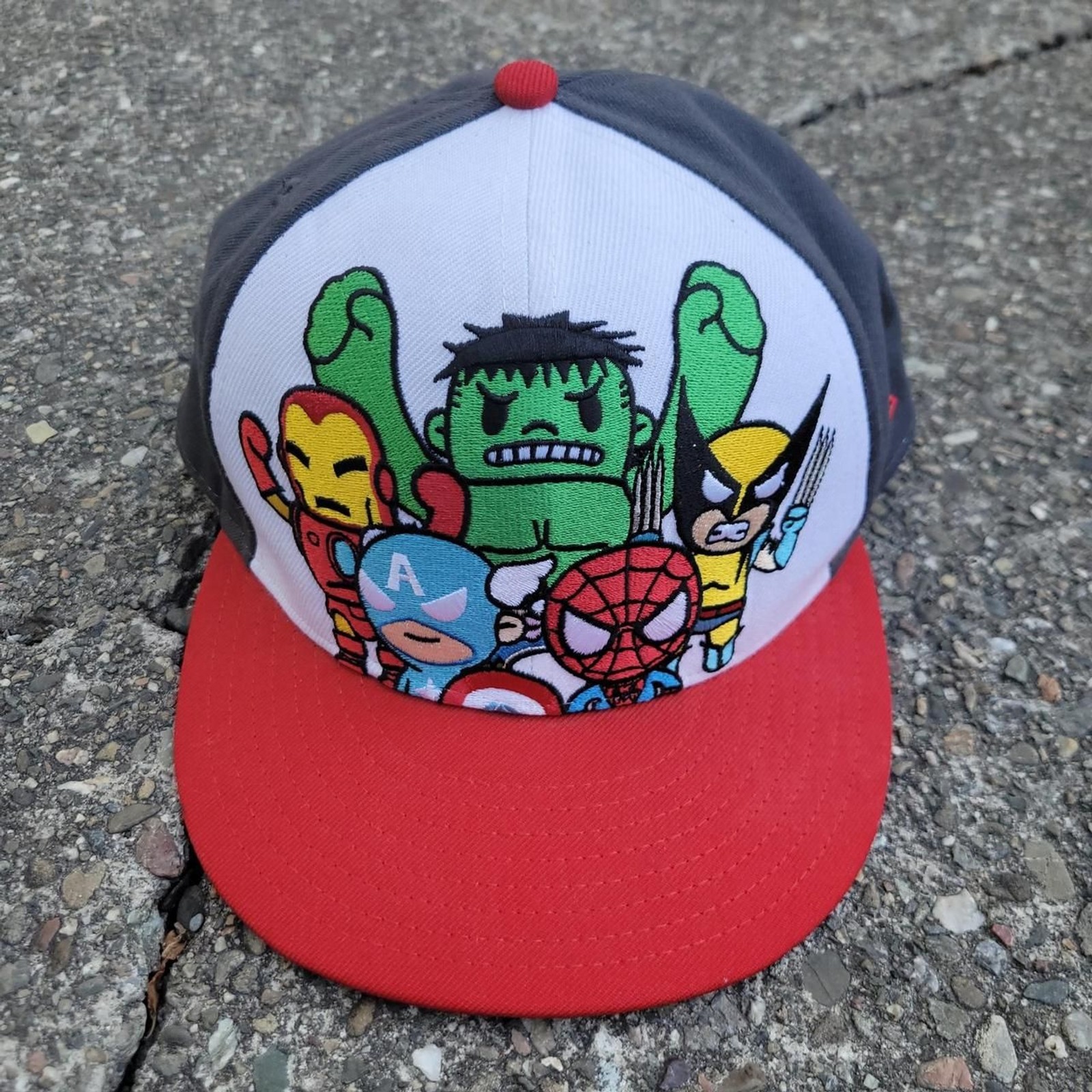 2010 Tokidoki x New Era x Marvel Comics Fitted Hat Size 7 3/4